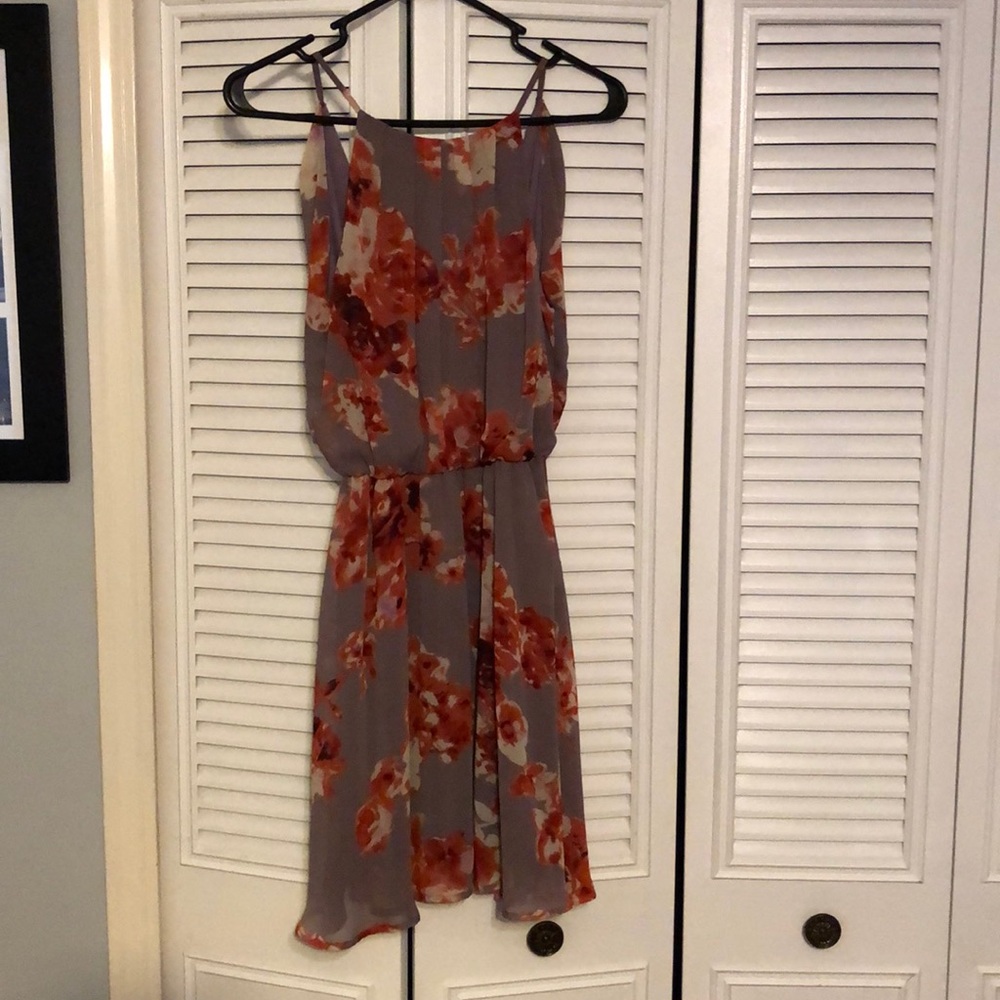 Sleeveless Floral Dress